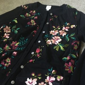 Medium floral cardigan